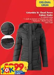 COLUMBİA ST. CLOUD DOWN KABAN KADIN